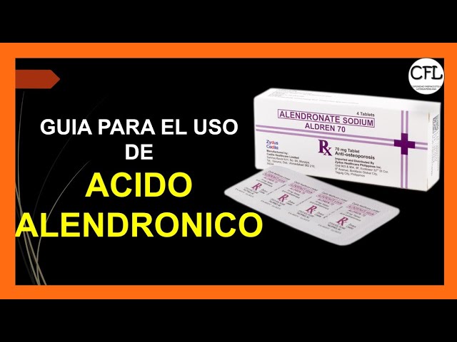 acido alendronico para que sirve y como se toma