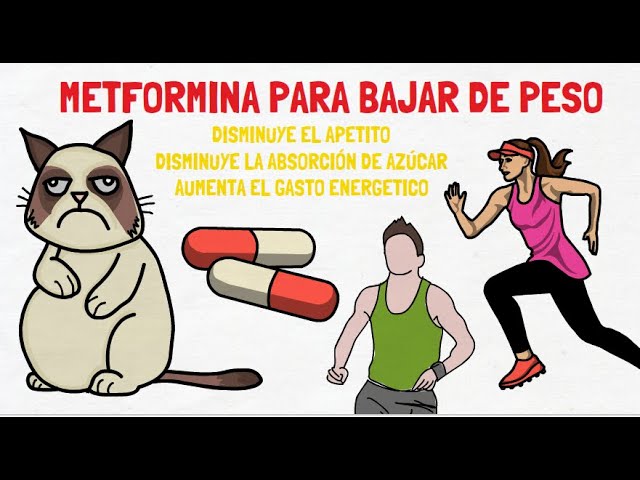 cuántos kilos se puede bajar con metformina en un mes