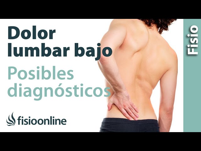 dolores de espalda baja y vientre