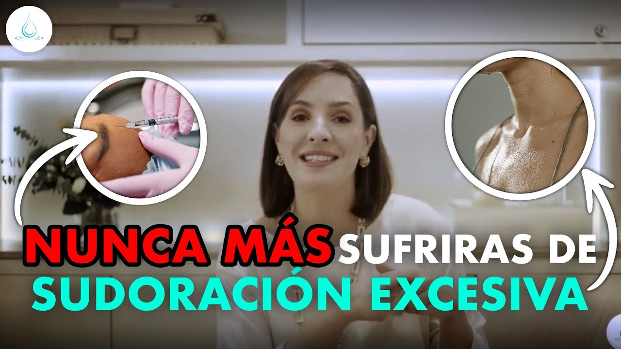 evitar el sudor en la cara