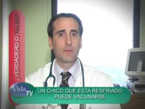me puedo vacunar de la gripe si estoy resfriada