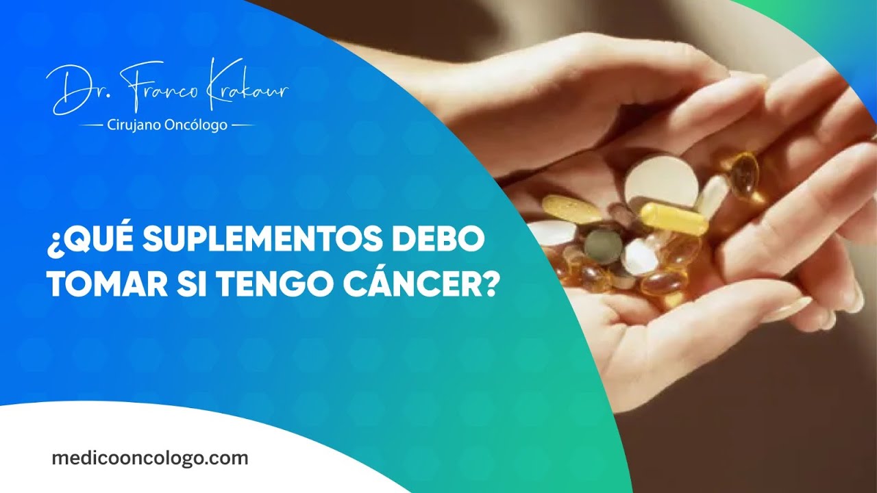 qué vitaminas no puede tomar una persona con cáncer